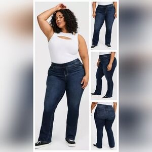 New 3X Torrid Lean Jean High-Rise Slim Boot Jeans In New Moon